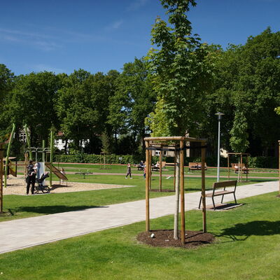Bild vergr&ouml;&szlig;ern: Begrünung Bürgerpark